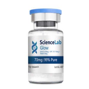 Glow 70 mg ( Ghk-cu 50mg+bpc157 10mg + tb500 10mg)